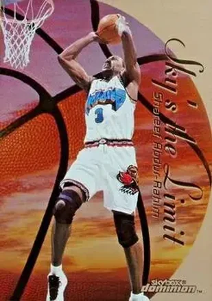 1999-00 SkyBox Dominion #9 SL Sky's the Limit Shareef Abdur-Rahim