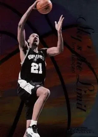 1999-00 SkyBox Dominion - Sky's the Limit #14 SL - Tim Duncan - San Antonio Spurs