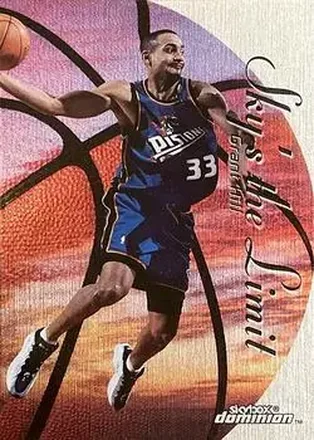 1999-00 SkyBox Dominion #3 SL Sky's the Limit Plus Grant Hill