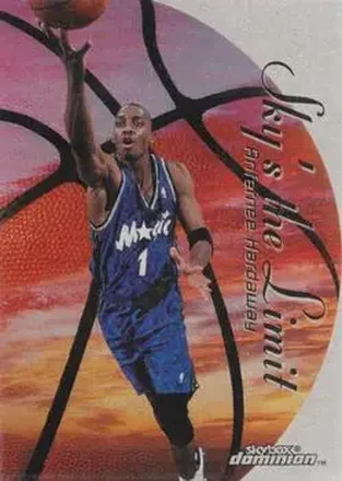 1999-00 SkyBox Dominion #7 SL Sky's the Limit Plus Anfernee Hardaway