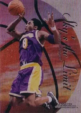 1999-00 SkyBox Dominion #8 SL Sky's the Limit Plus Kobe Bryant