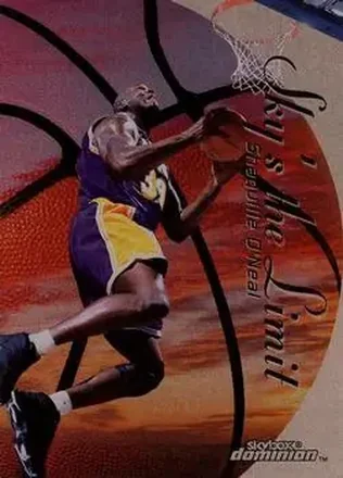 1999-00 SkyBox Dominion - Sky's the Limit Plus #11 SL - Shaquille O'Neal - Los Angeles Lakers