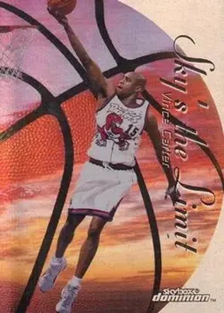 1999-00 SkyBox Dominion - Sky's the Limit Plus #15 SL - Vince Carter - Toronto Raptors