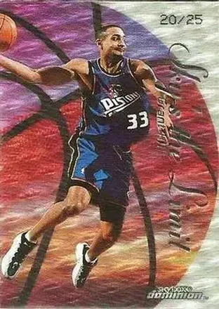 1999-00 SkyBox Dominion #3 SL Sky's the Limit Warp Tek Grant Hill