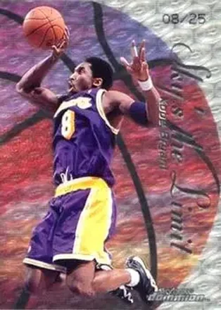 1999-00 SkyBox Dominion - Sky's the Limit Warp Tek #8 SL - Kobe Bryant - Los Angeles Lakers