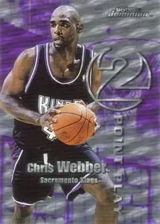 1999-00 SkyBox Dominion #6 TP 2 Point Play Warp Tek Card #6 TP