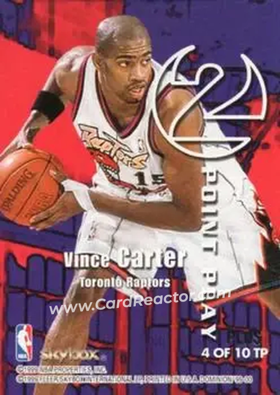 1999-00 SkyBox Dominion - 2 Point Play Plus #4 TP - Card #4 TP