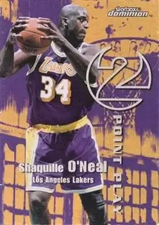 1999-00 SkyBox Dominion #5 TP 2 Point Play Plus Card #5 TP