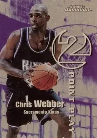1999-00 SkyBox Dominion #6 TP 2 Point Play Plus Card #6 TP
