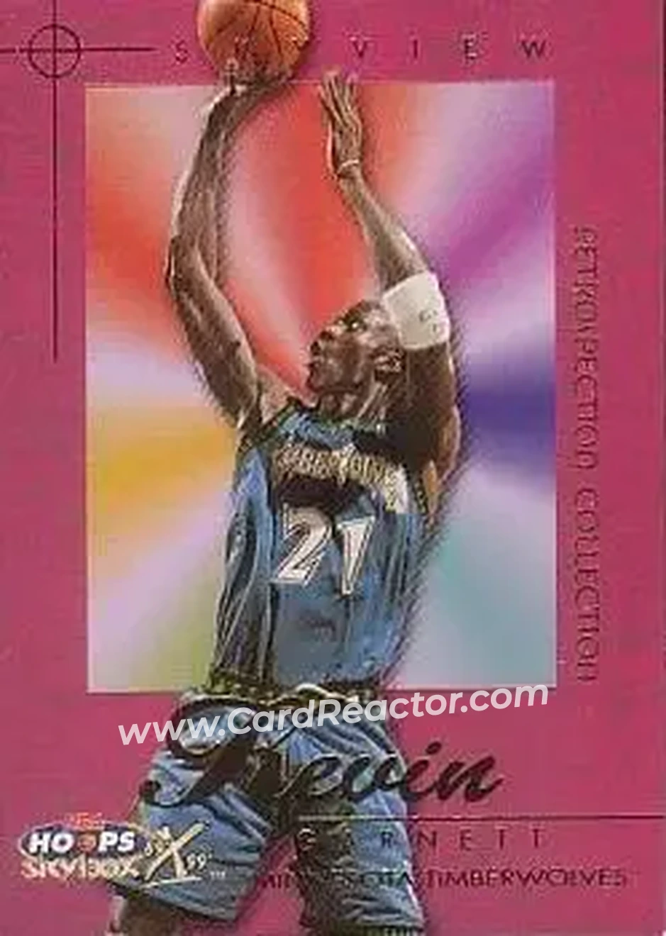 Front of Kevin Garnett