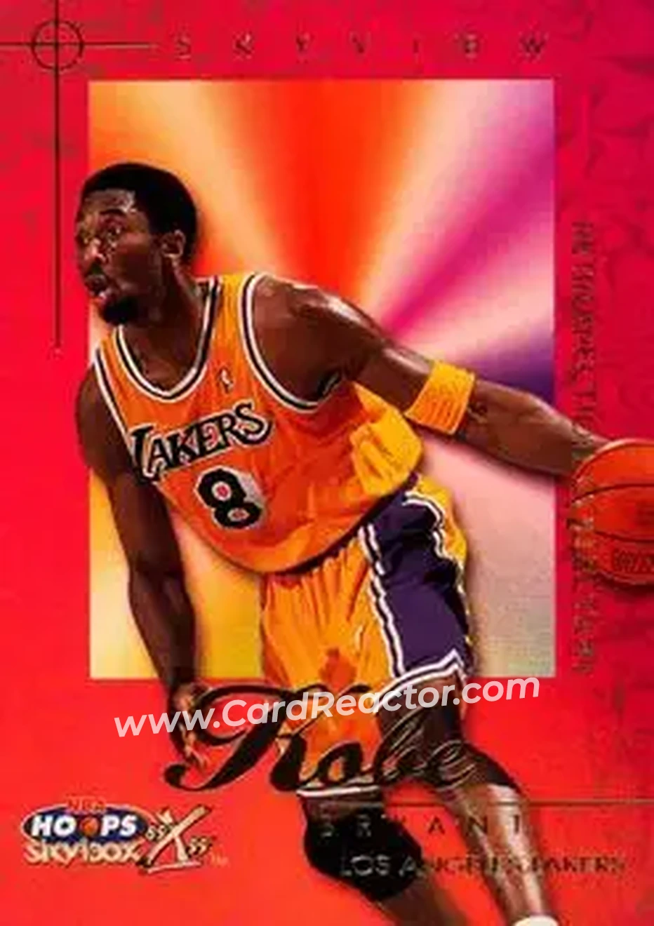 Front of Kobe Bryant
