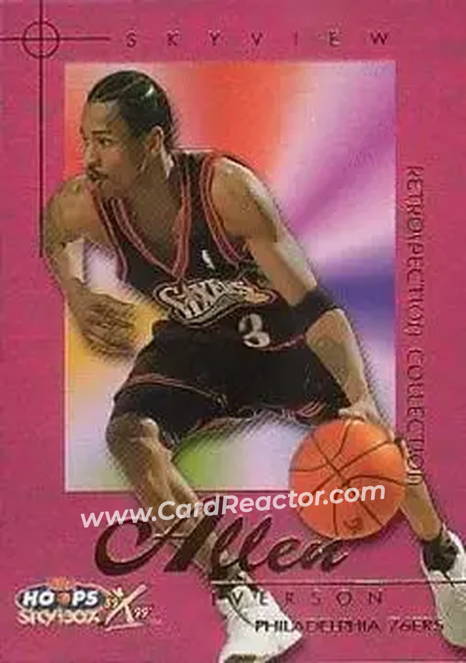Front of Allen Iverson