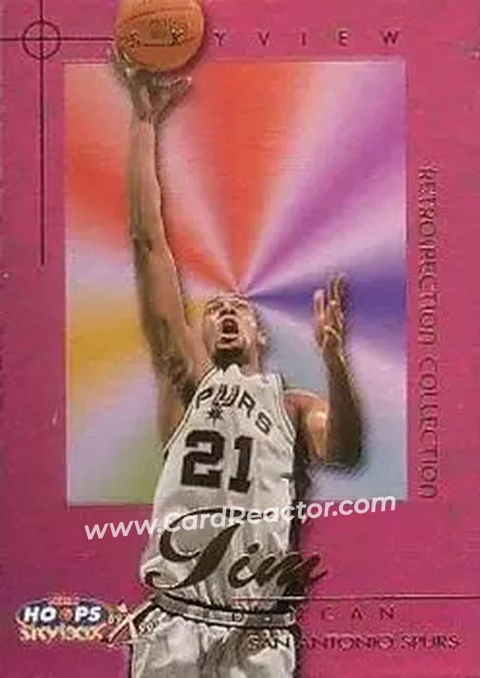 Front of Tim Duncan