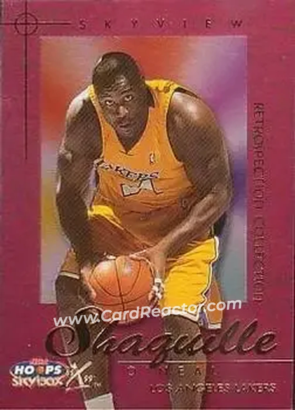 Front of Shaquille O'Neal