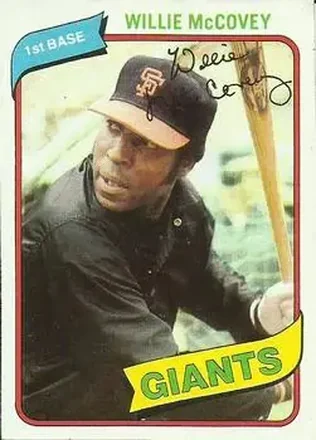 1980 Topps #335 Willie McCovey