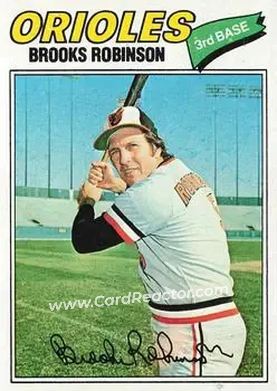 Front of Brooks Robinson