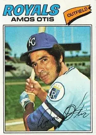 1977 Topps #290 Amos Otis