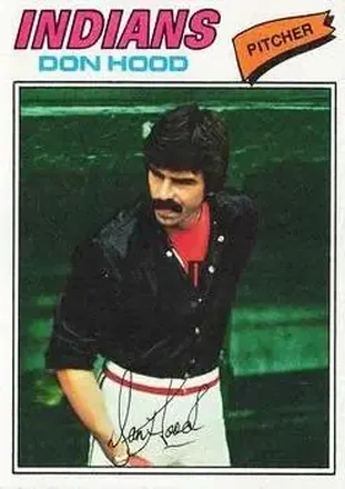 1977 Topps #296 Don Hood