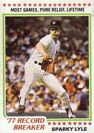 1978 Topps #2 Sparky Lyle