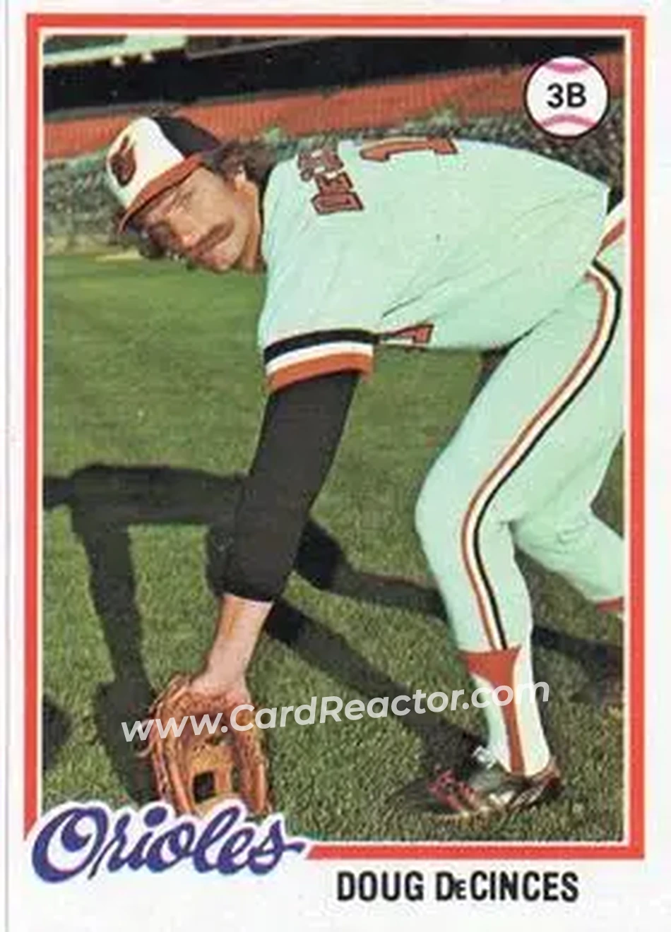 1978 Topps #9 - Doug DeCinces - Baltimore Orioles