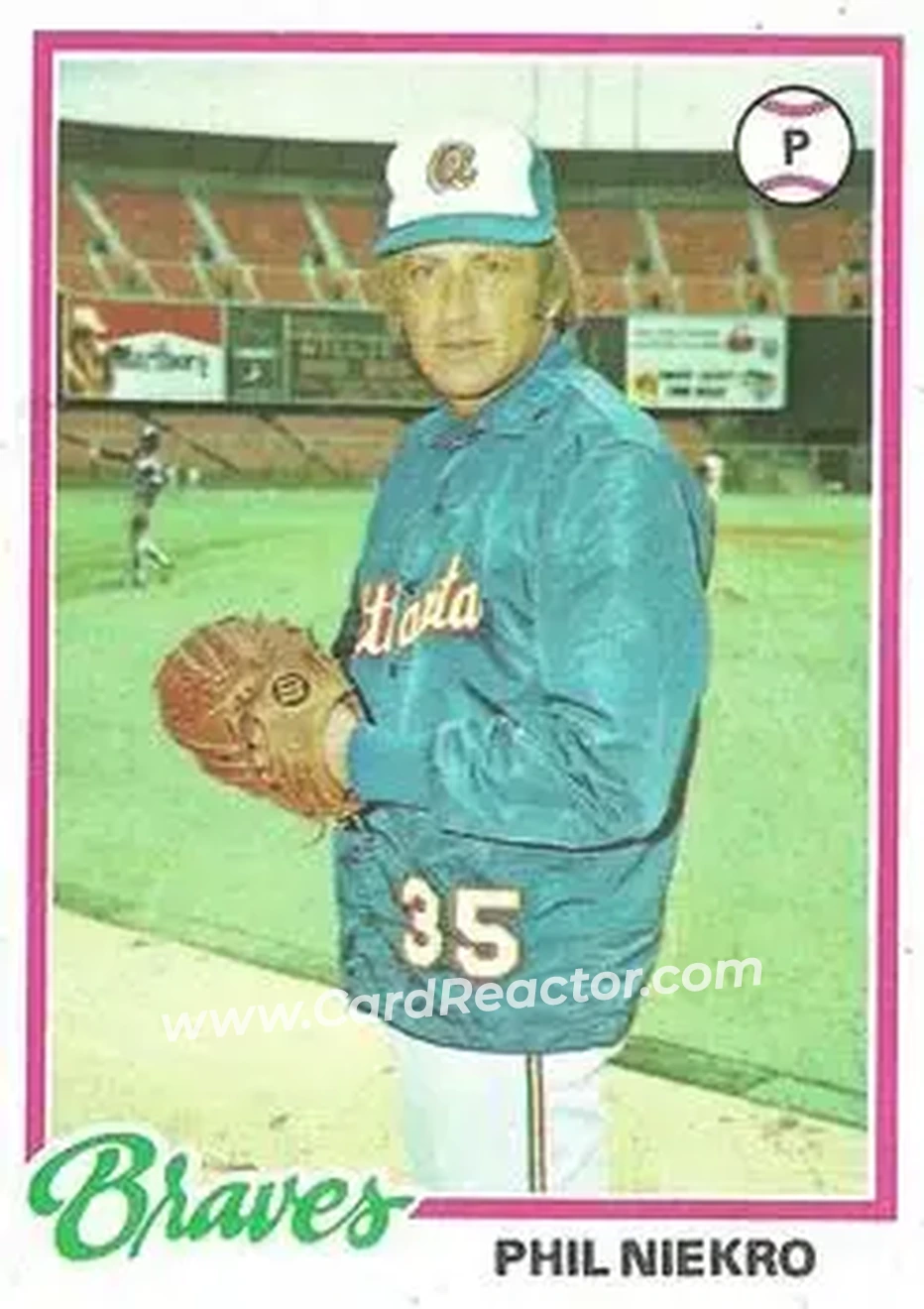 Front of Phil Niekro