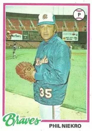 1978 Topps #10 Phil Niekro
