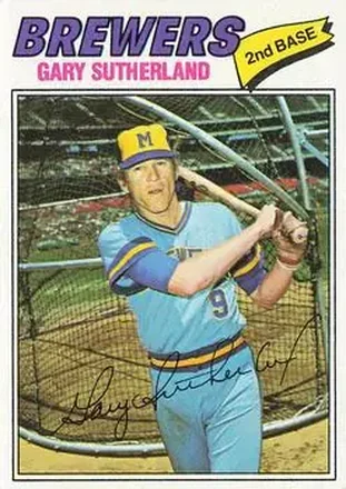 1977 Topps #307 Gary Sutherland