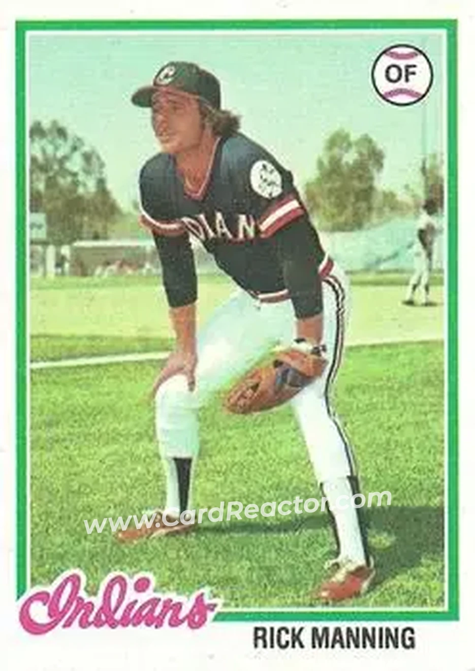1978 Topps #11 - Rick Manning - Cleveland Indians