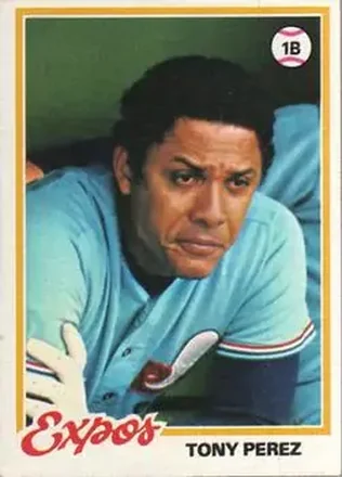 1978 Topps #15 Tony Pérez