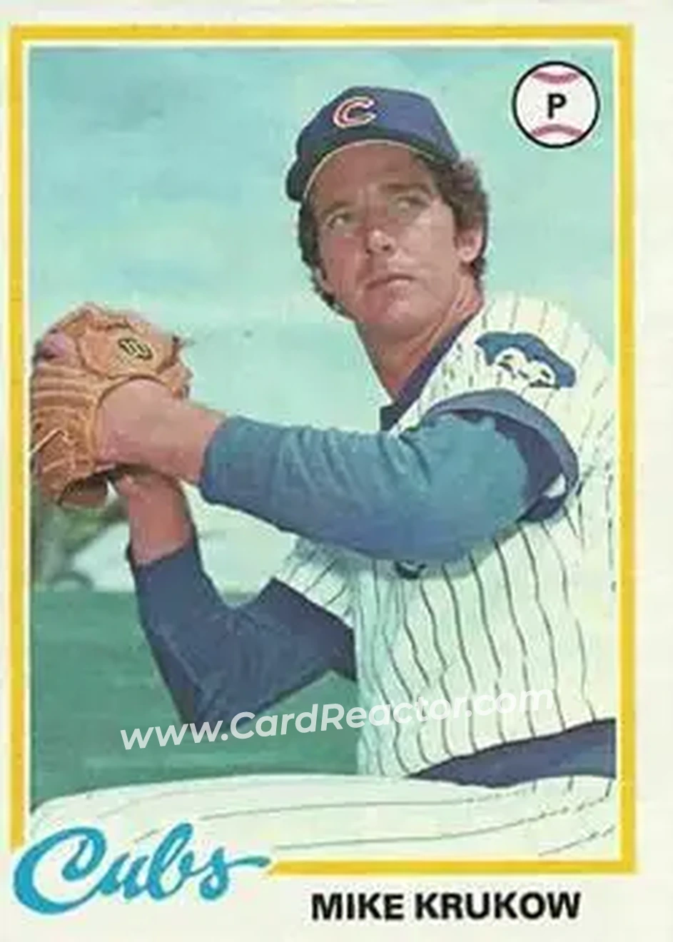 1978 Topps #17 - Mike Krukow - Chicago Cubs