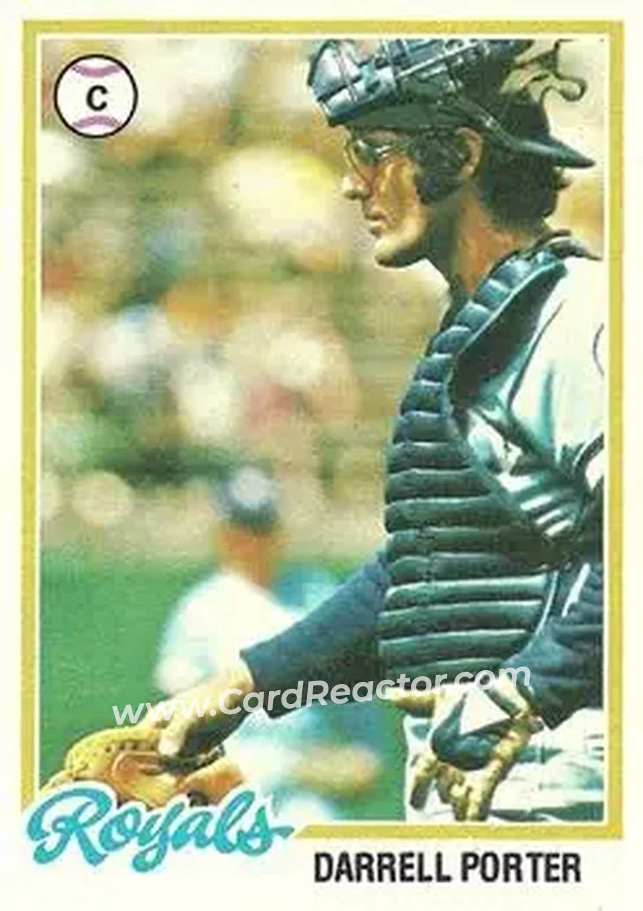 1978 Topps #19 - Darrell Porter - Kansas City Royals