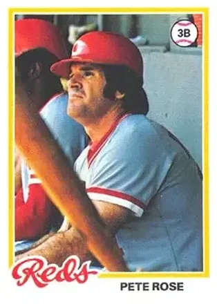 1978 Topps #20 Pete Rose