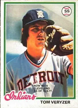 1978 O-Pee-Chee #14 Tom Veryzer