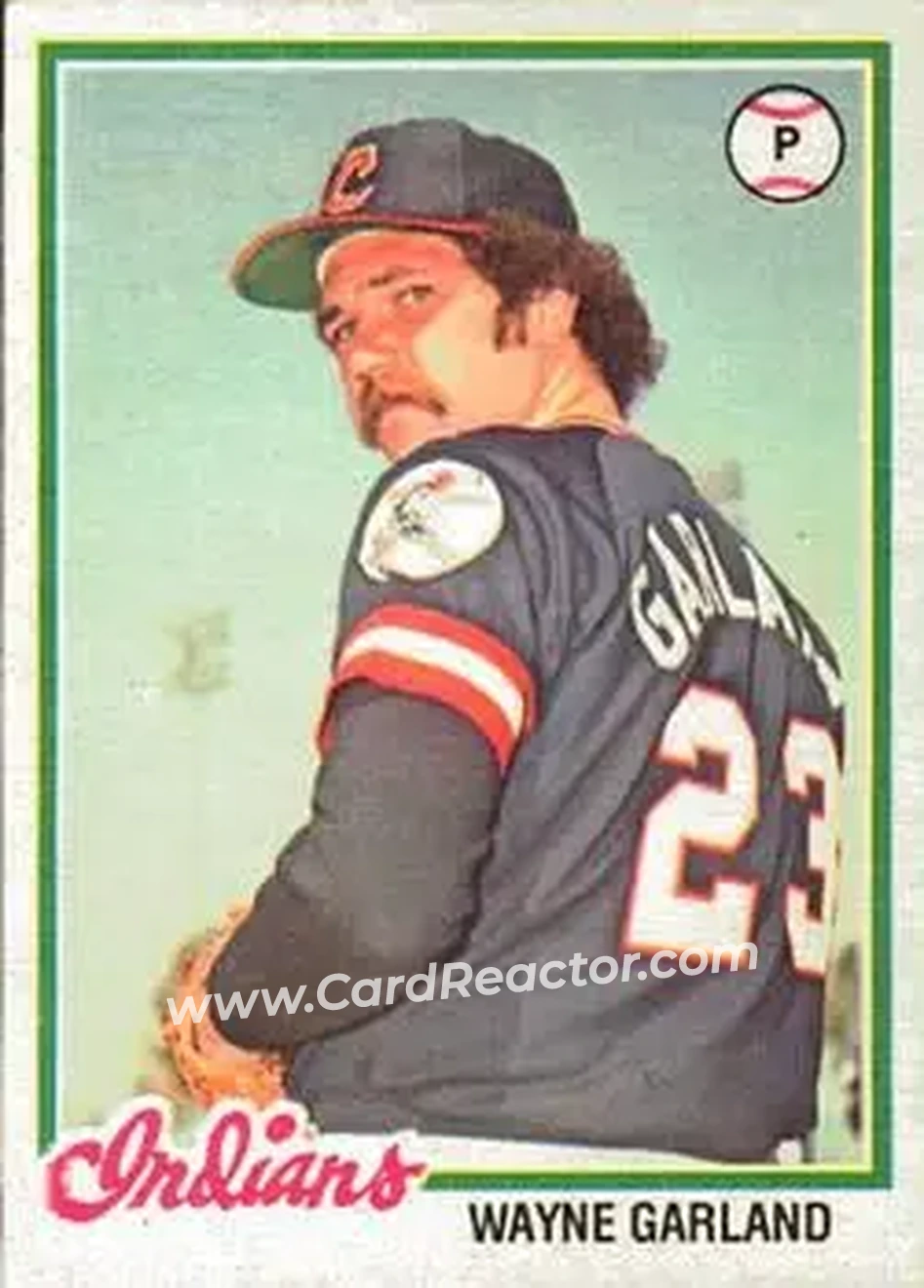 Front of Wayne Garland