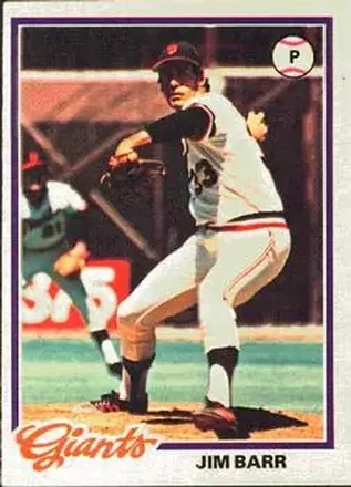1978 O-Pee-Chee #19 Jim Barr