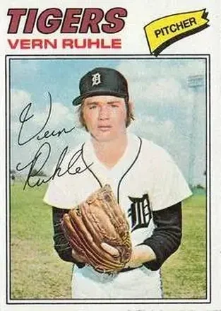1977 Topps #311 Vern Ruhle
