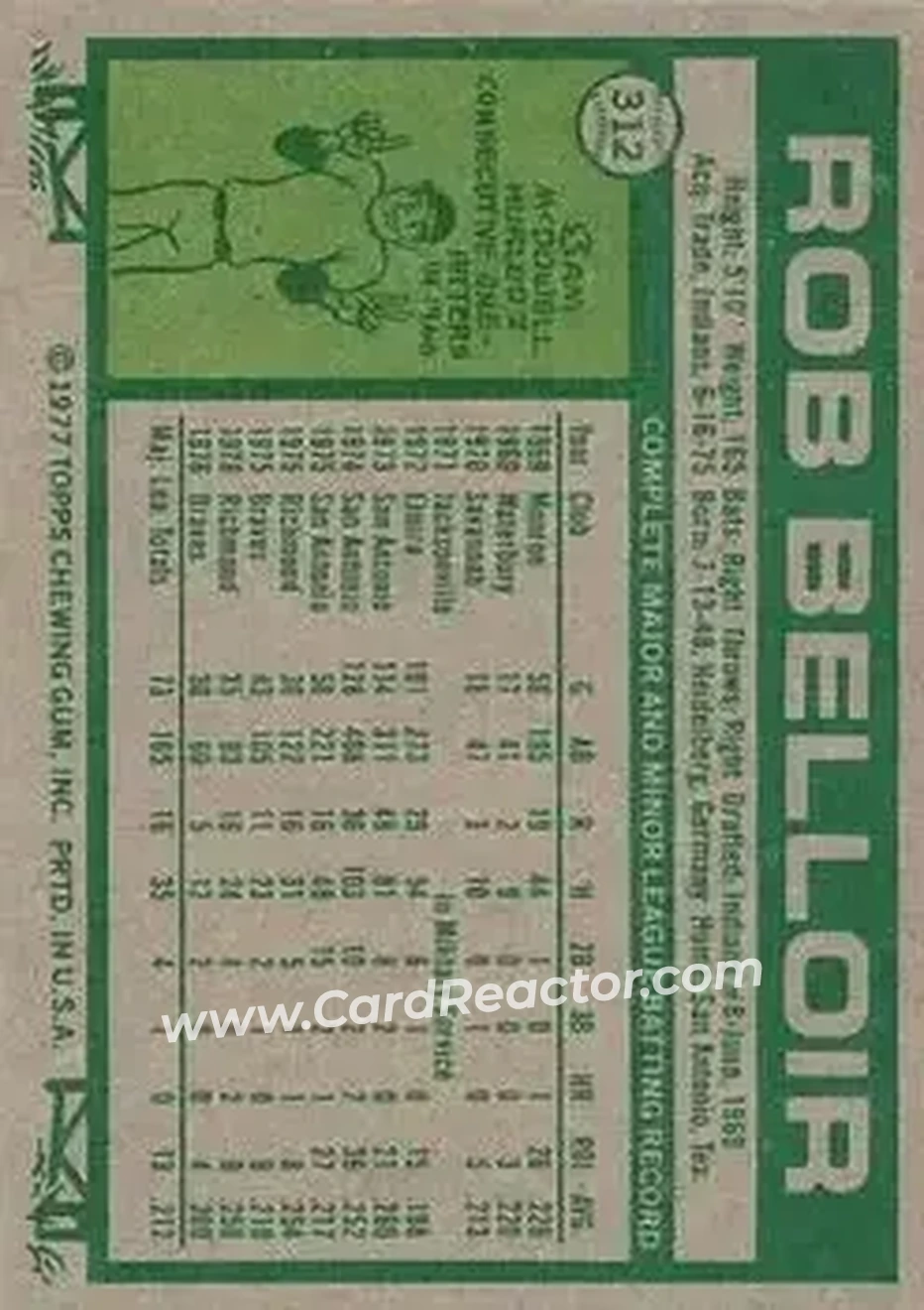 Back of Rob Belloir