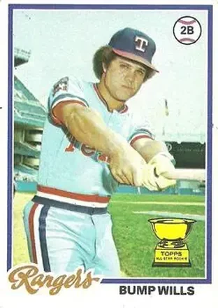1978 Topps #23 Bump Wills