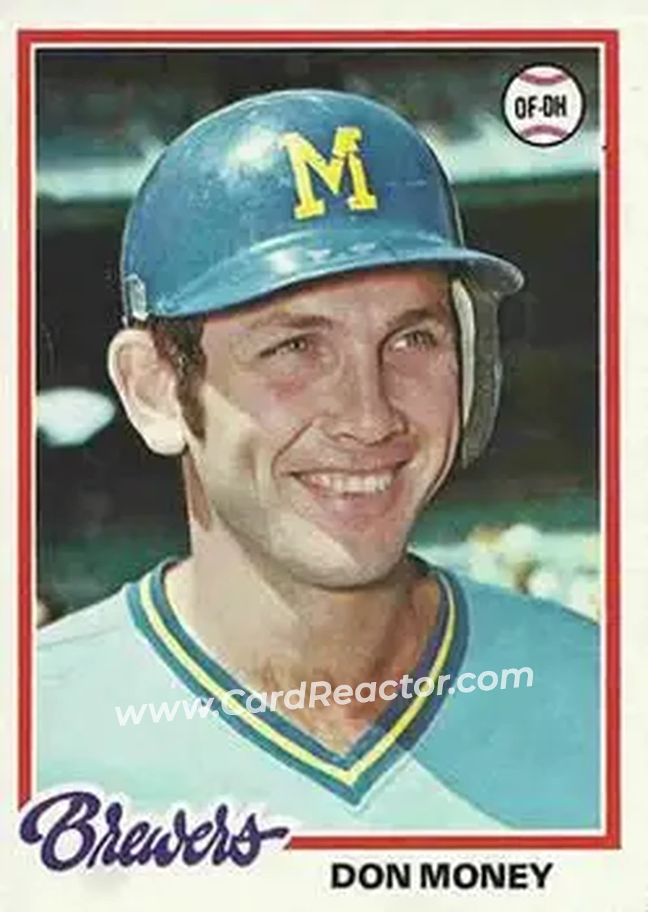 1978 Topps #24 - Don Money - Milwaukee Brewers