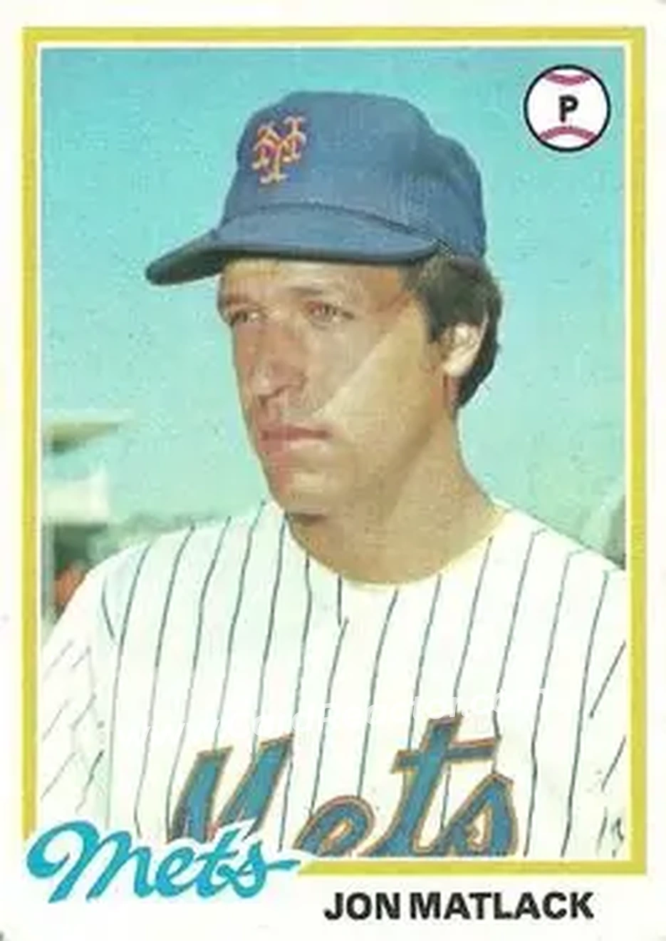 1978 Topps #25 - Jon Matlack - New York Mets