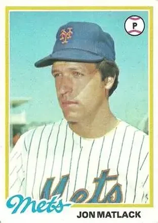 1978 Topps #25 Jon Matlack