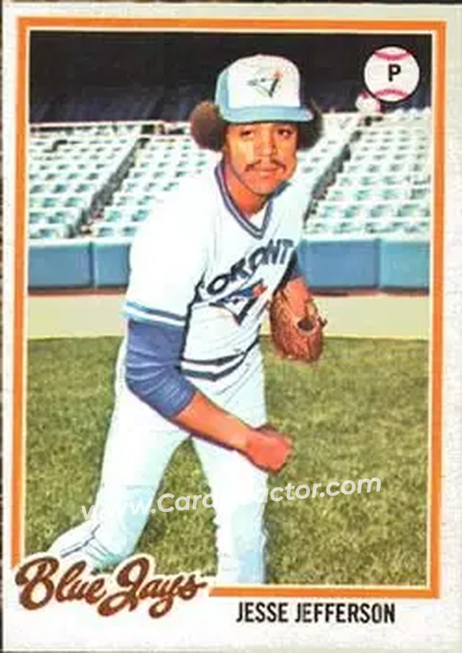 1978 O-Pee-Chee #22 - Jesse Jefferson - Toronto Blue Jays