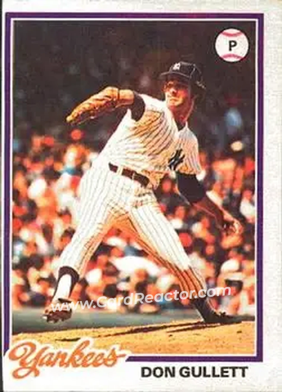 1978 O-Pee-Chee #30 - Don Gullett - New York Yankees