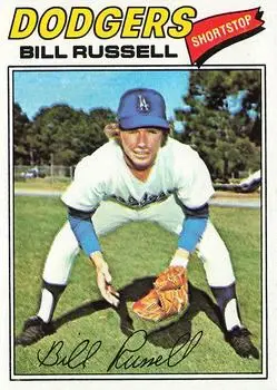 1977 Topps #322 - Bill Russell - Los Angeles Dodgers