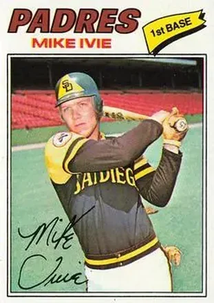 1977 Topps #325 Mike Ivie