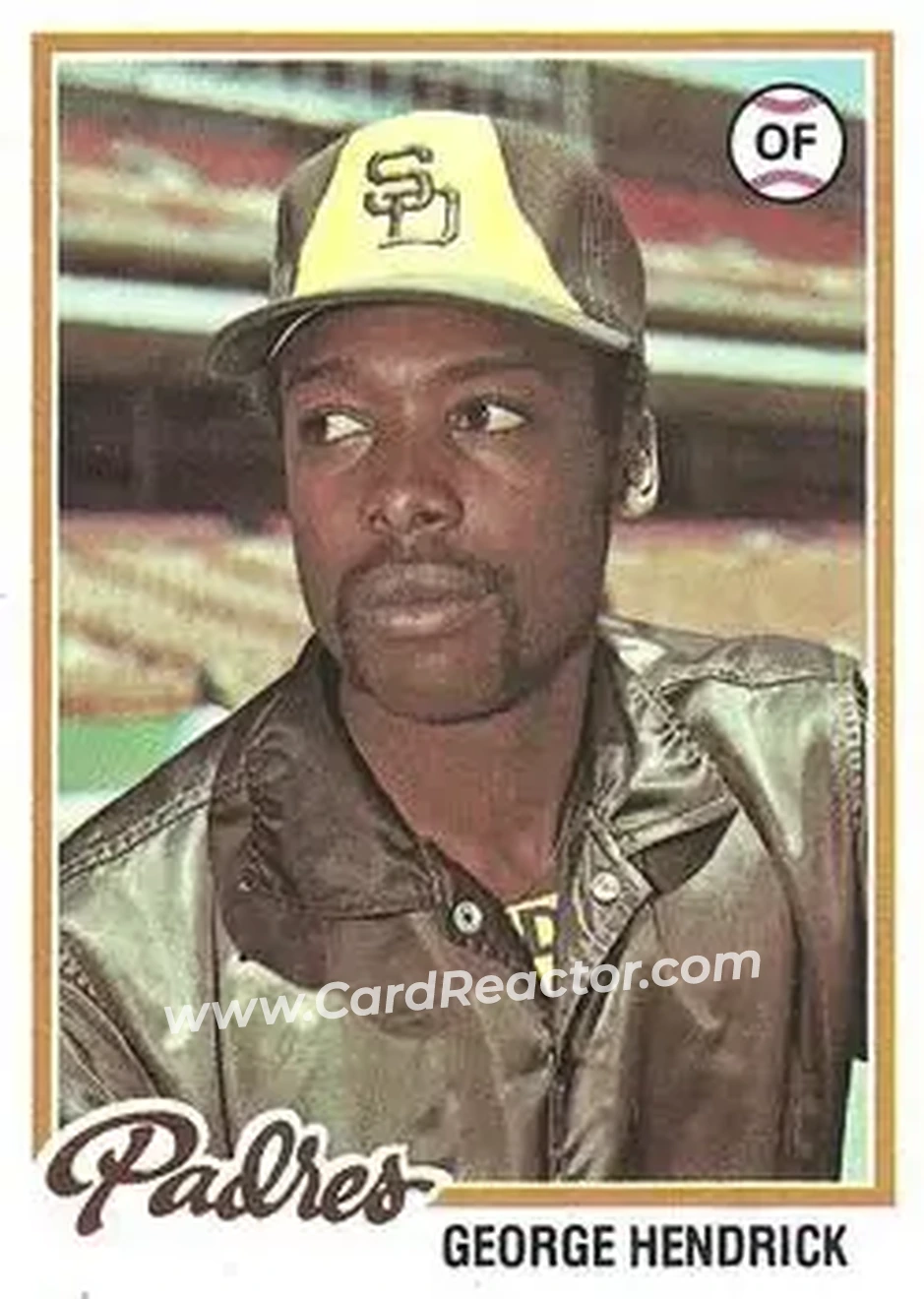 1978 Topps #30 - George Hendrick - San Diego Padres