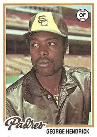 1978 Topps #30 George Hendrick