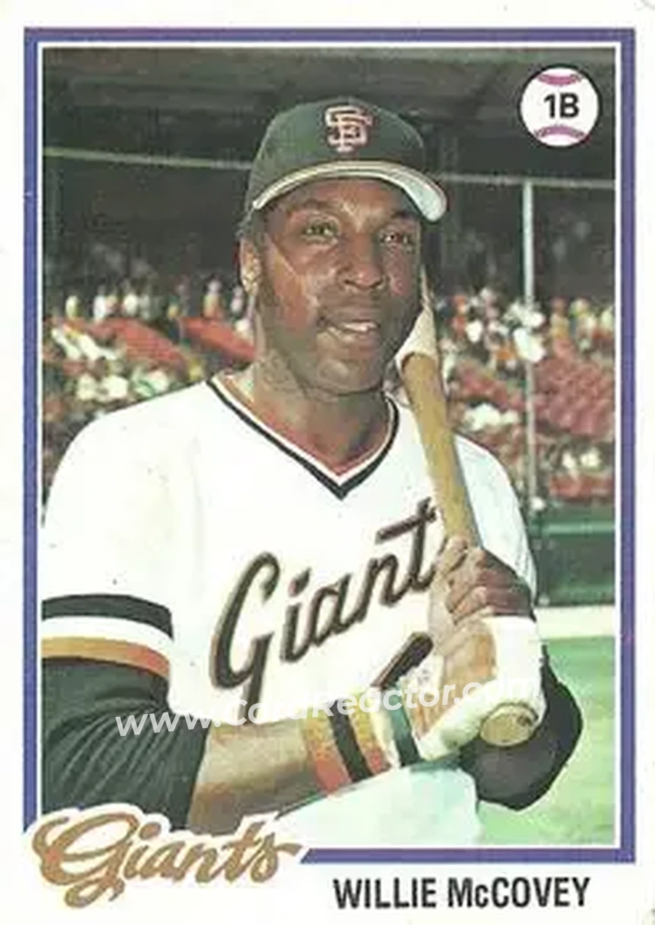 Front of Willie McCovey