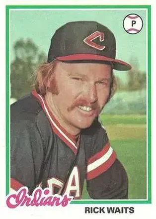 1978 Topps #37 Rick Waits
