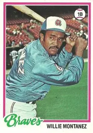 1978 Topps #38 Willie Montanez